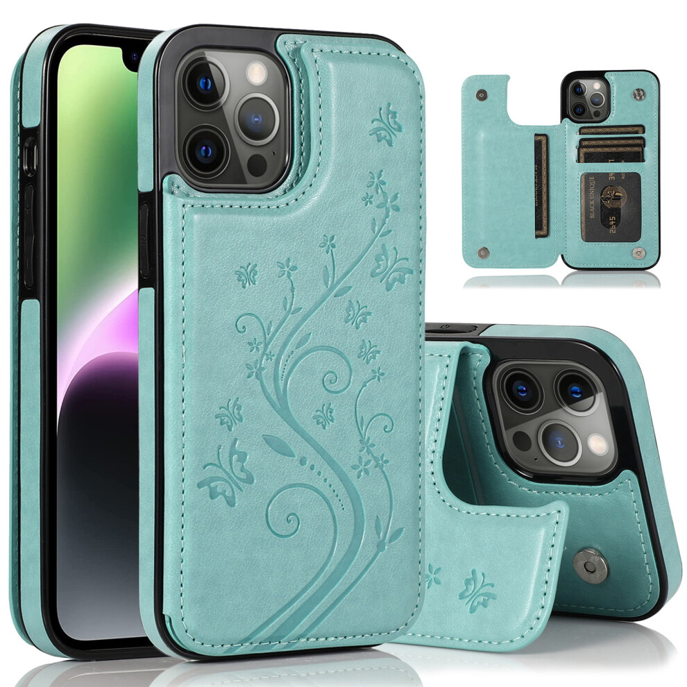 Iphone 15 Wallet Case With Card Holder And Magnetic Flip 9132278393216