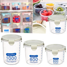 Light Green PP Food Storage Containers (600/800/1000 mL)