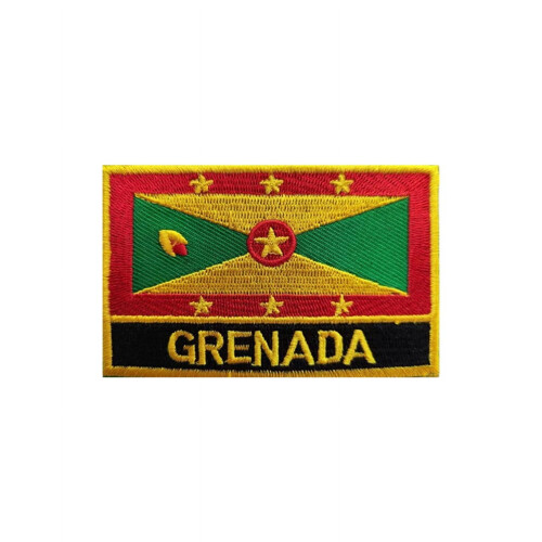 National Flag Patch Iron-On or Sew-On 1 PCS