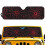 Red Spider Web Windshield Sun Shade for Jeep Wrangler 1