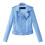 Women's Plus Size Zip-Up Jacket Blue XXL 1