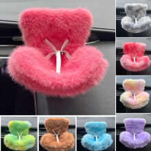 17 cm Doll Car Seat Vent Clip for Laabuu Red