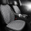 Car Seat Cushion with Backrest Breathable Portable 1
