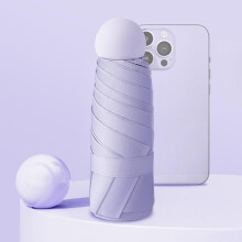 Mini Capsule Umbrella – UV Protection & Rain Use