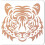 Tiger Head Stencil Reusable Large for Wood Wall Canvas Tile 1