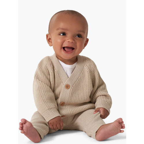 Σετ πλεκτής ζακέτας και φόρμας Gerber για μωρά Unisex 2 τεμάχια