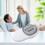 Plastic Bedpan with Lid Gray Contoured Design 1 pc 1