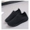 Running Shoes Women Mesh Sole Comfortable Black Size 9 7
