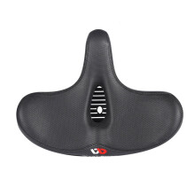 WEST BIKING Bike Seat Wide Comfortable Saddle with Shock