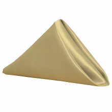 Satin napkin bright silk soft smooth fabric 4-pack