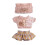 Luxury Doll Clothes Set for 17cm Dolls 3-Piece 1
