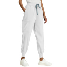 Drawstring Pants Elastic Waist High-Rise 4-Way Stretch Yoga