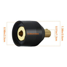 TIG Torch Adapter WP17V to WP26V Connector