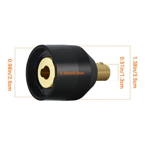 TIG Torch Adapter WP17V to WP26V Connector