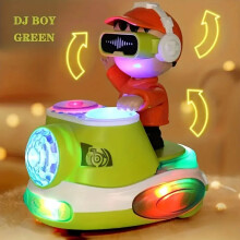 DJ Boy Toy Musical Dancing Robot with Colorful Lights and