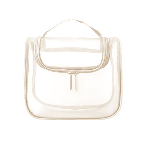Make-up tas van mesh, elegante draagbare cosmetica-organizer, groot formaat