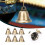 Retro Bronze Iron Hand-Cranked Bell Set 6 pcs 38mm 1