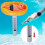 Flytande pooltermometer PVC stor display för bubbelbad 1