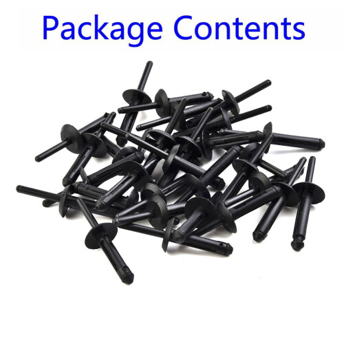 Car Bumper Cover Rivet Retainers Plastic Clips 30 Pcs
