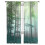 Sheer Curtains Fall Green Gradient 52x108 in Voile 2 Panels 7