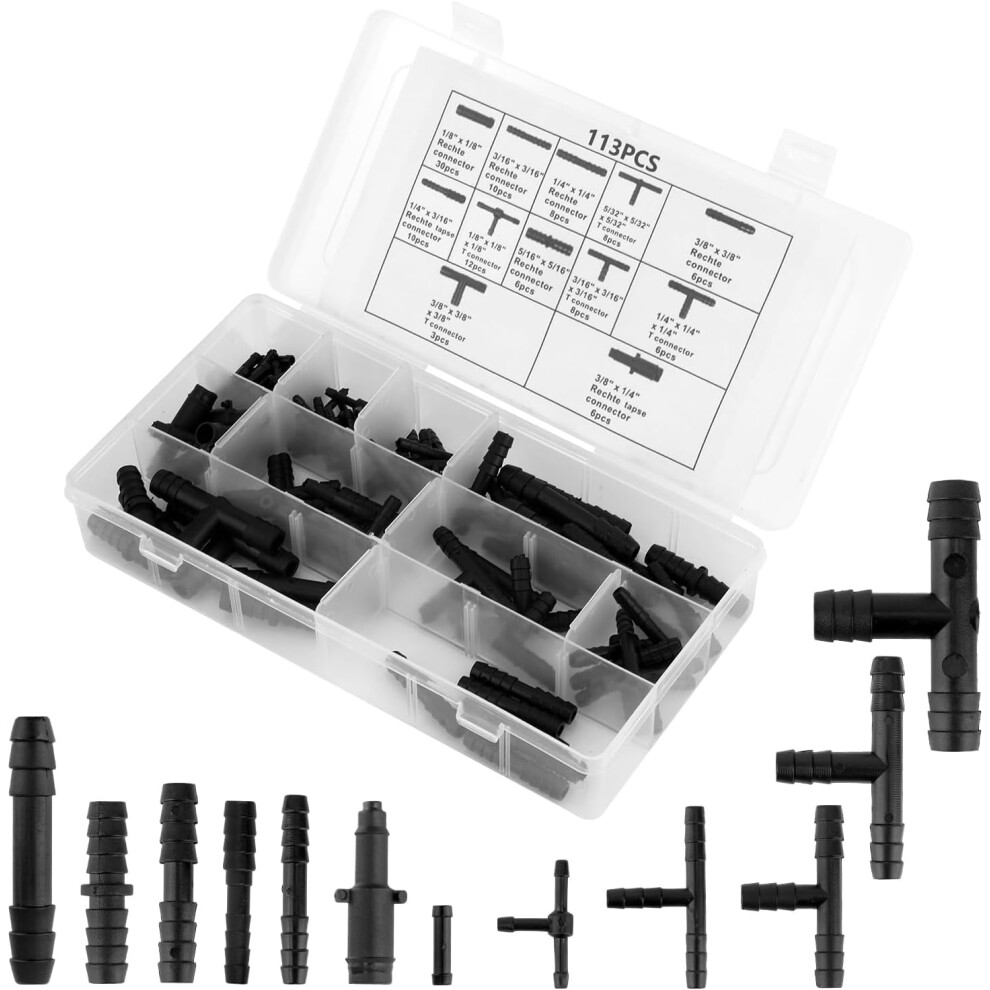 Vehicle Vacuum Hose Connectors Kit 113 Pcs 9170372704866