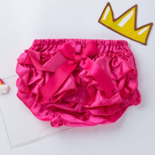 Cotton Ruffle Briefs for Newborn Toddler with Bowknot and
