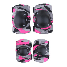 Elbow and Knee Pads for Adults Fuchsia L 1 Piece