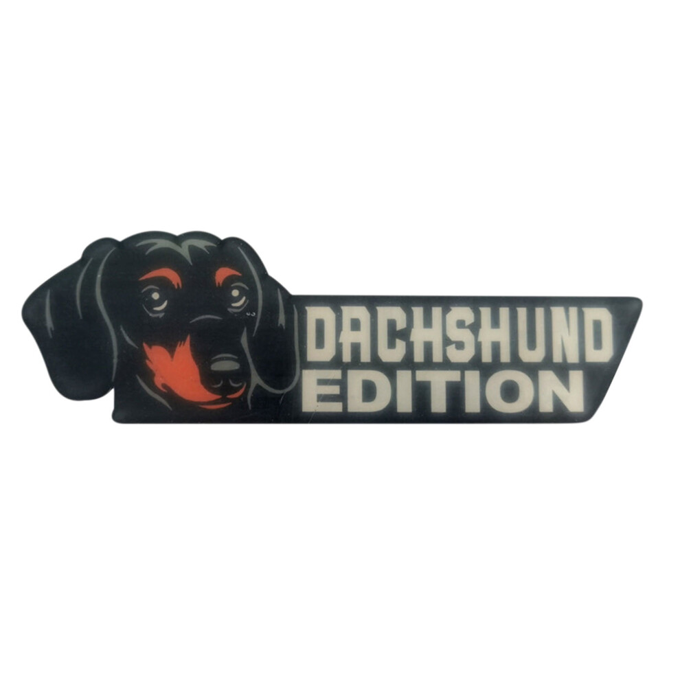 Dog Laser Cut Car Emblem Metal Badge 1 Piece 9377112628646