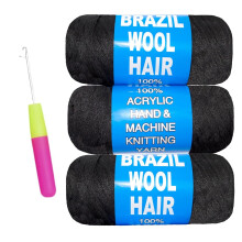 Acrylic Yarn for Crochet Hair Braiding 100g