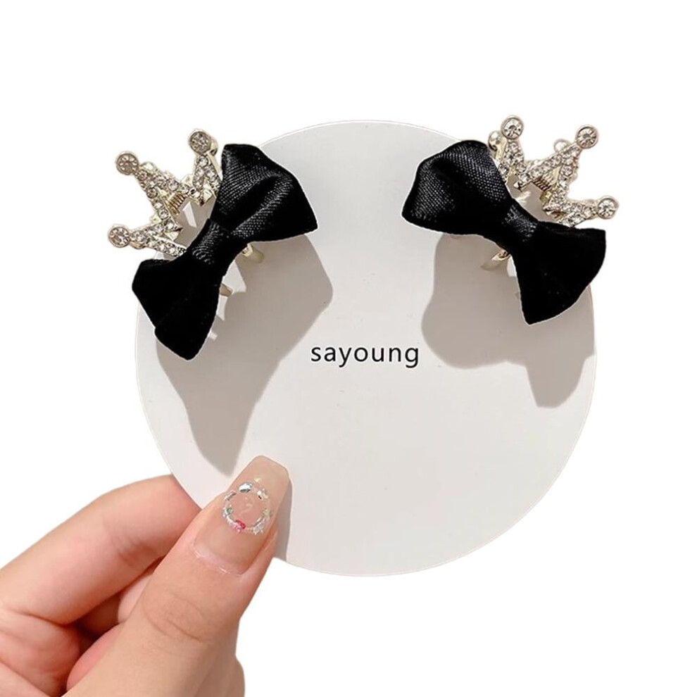 Fabric Bow Hair Comb Clip for Women 1 Piece
