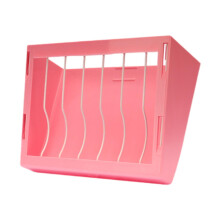 Hay Feeder for Guinea Pig Ferret Hedgehog Pink