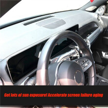 Dash Navigation Shading Cover Trim for - EQC/GLB/EQB/EQA/GLA/CLA-A/B-Class 19-24 Center Screen Visor Plate C