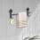 Suction Cup Towel Rack Bathroom Wall Mount 1 Pack 4