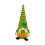 Green plush St. Patrick's Day doll with shamrock design 1