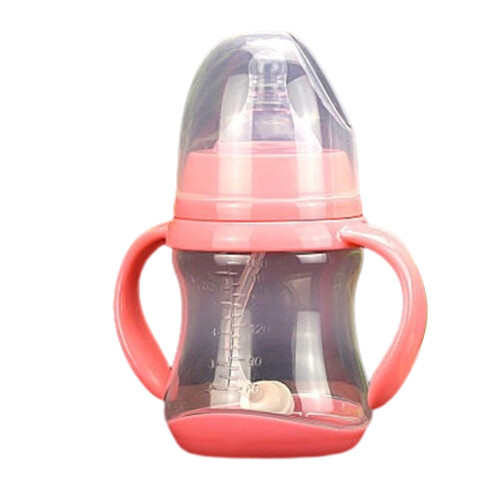 240ml leak-proof wide-mouth straw cup PP material with