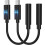USB-C to 3.5mm audio adapter compatible with Samsung Galaxy 1