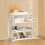 Shoe Storage Cabinet Dustproof Indoor 4-Tier 6