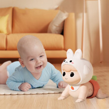 Interactive crawling baby doll sensory toy for toddlers