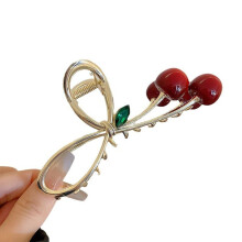 Alloy Heart Hair Claw Clips for Women 2 pcs
