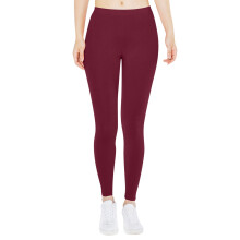 Women's Low-Waisted Opaque Yoga Leggings Winter Warm Solid