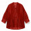 Blusa feminina de veludo com decote em V e mangas compridas 6