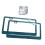 Car License Plate Frame Blue Decorative Sturdy 1 Piece 1