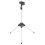Hair Dryer Holder Adjustable Height Plastic Black 1 Set 1