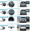 Ryggekamera 1080P universal innfelt montering for biler 6