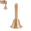 Brass hand bell loud call bell with handle 1