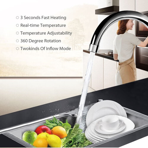 Electric Hot Water Heater 110V for Kitchen Bathroom 2