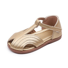 Girls Mary Jane Dress Shoes Gold 4.5–5 Years