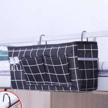Panier de rangement suspendu avec poches pour utilisation murale ou sur porte