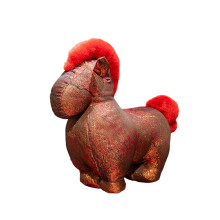 Mini Horse Plush Ornament Soft Decorative Toy 1 piece