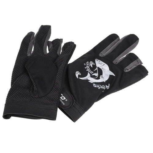Fishing Gloves Slip-Resistant Fingerless Quick-Dry 1